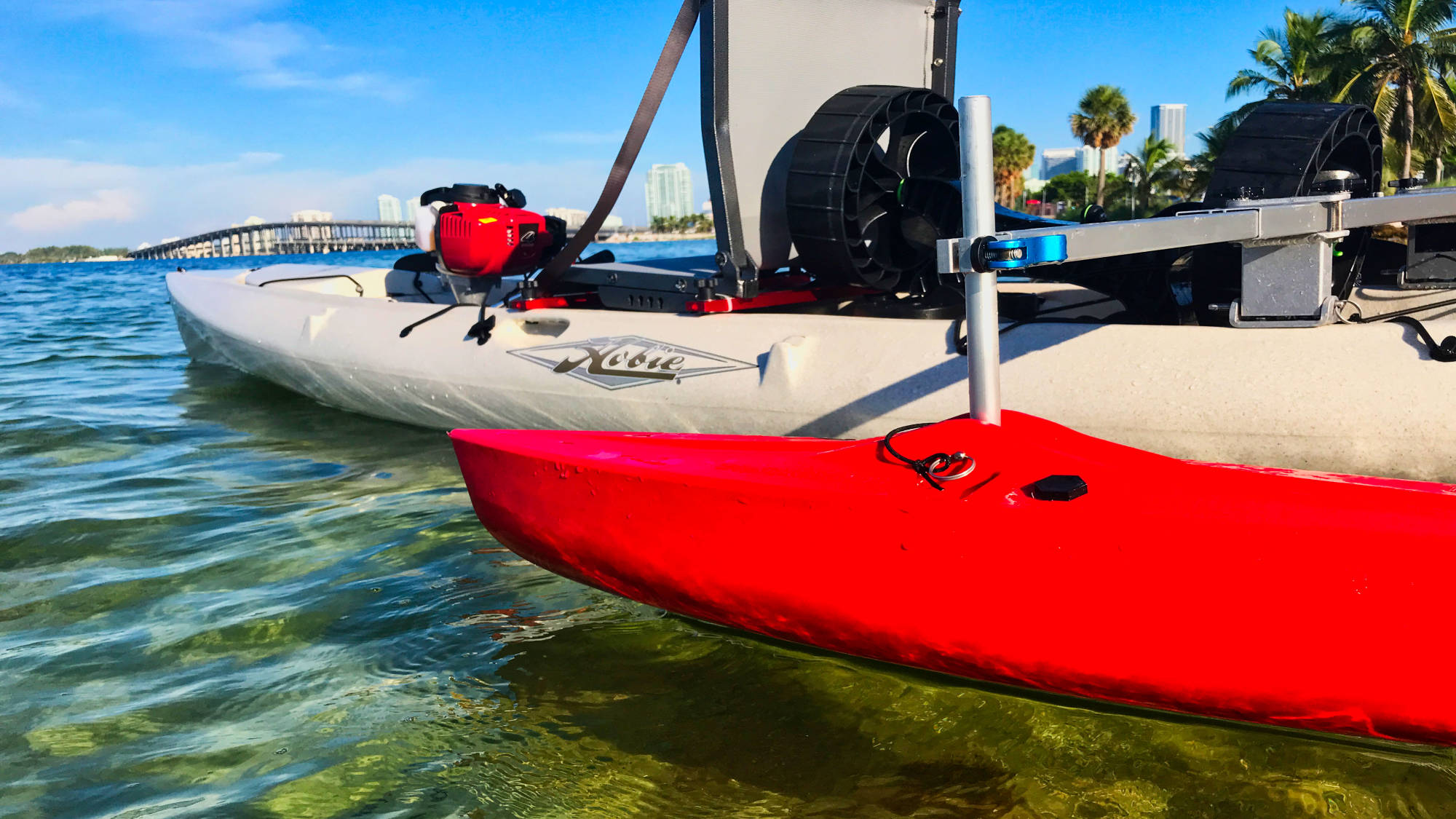 HD Kayak Stabilizer Floats Complete Package - Spring Creek