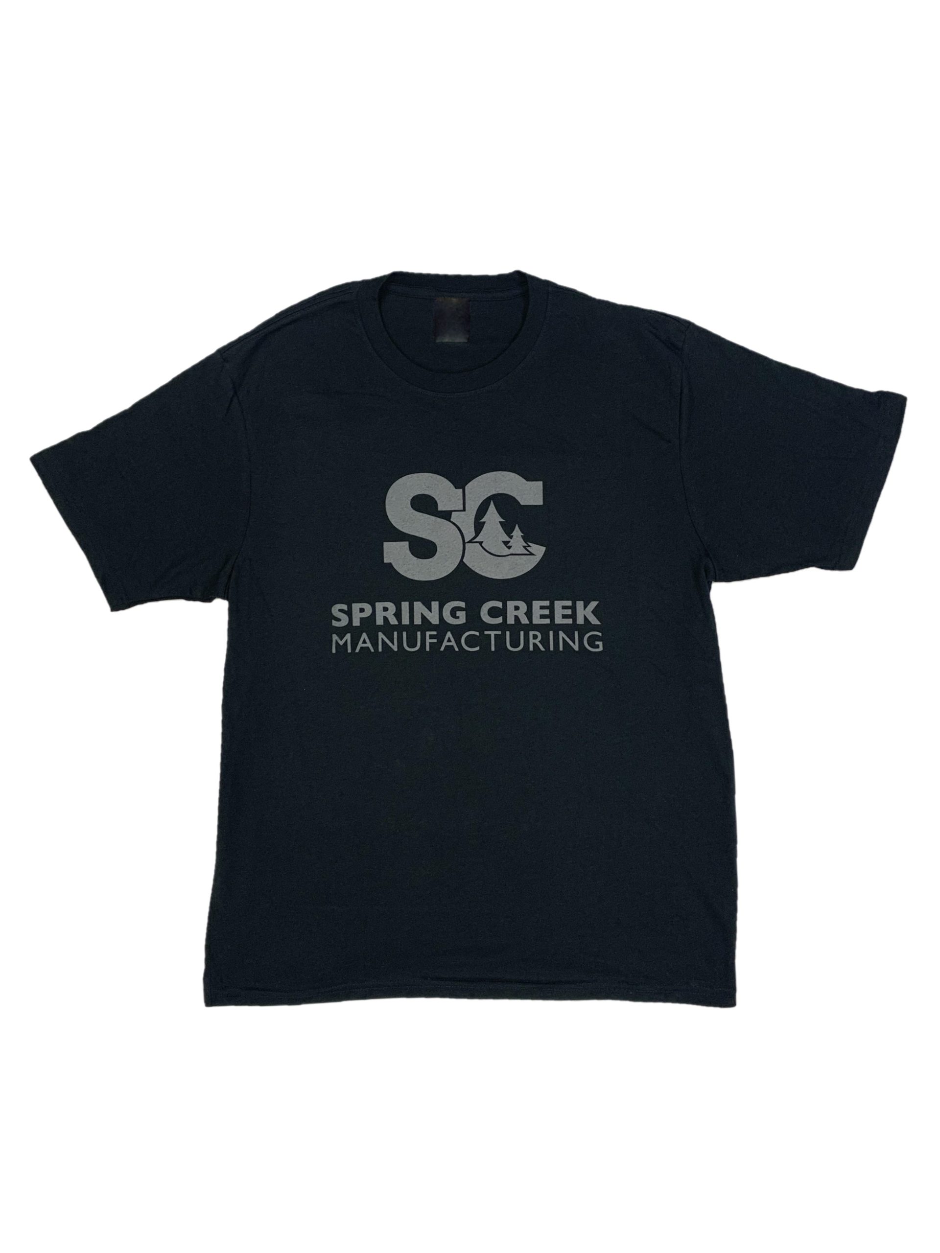 Spring Creek Manufacturing Short Sleeved Logo T-Shirt - Black