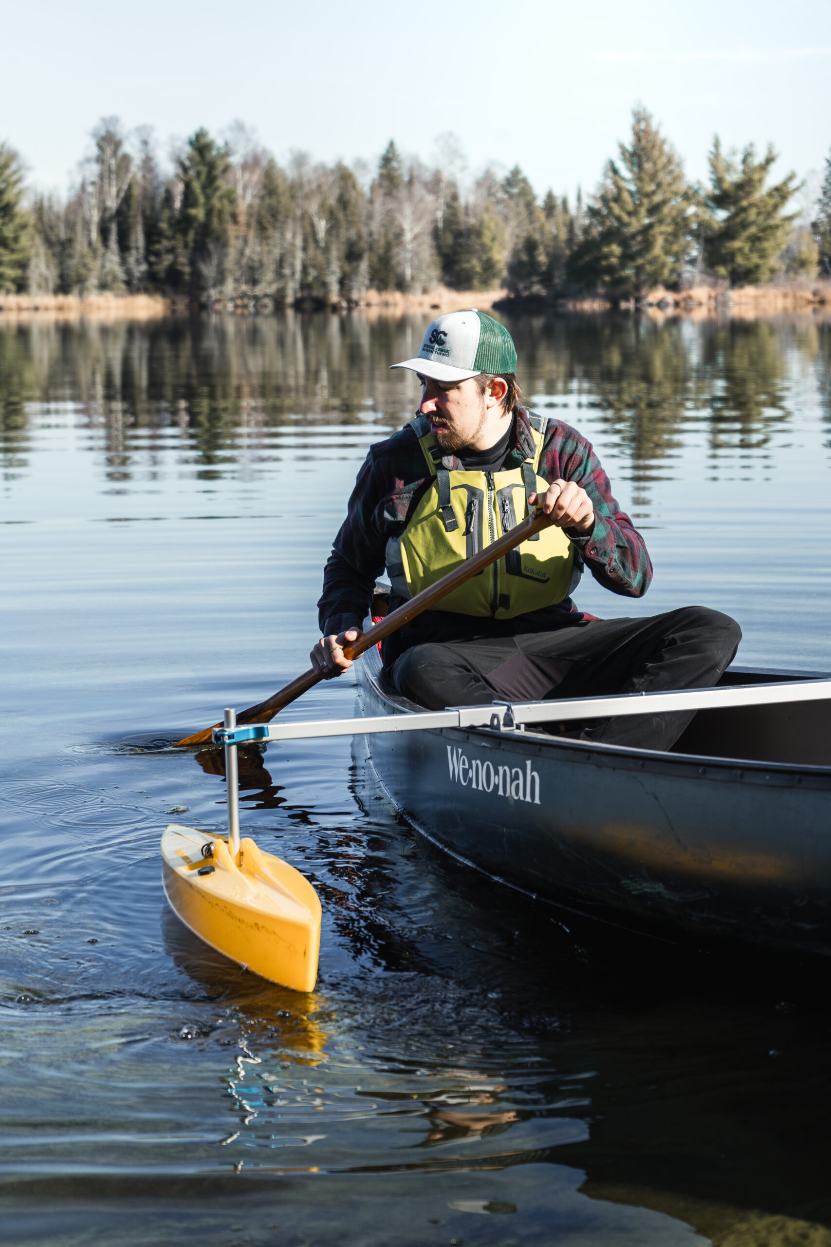 DIY Canoe Stabilizer , outrigger, float, or something like that… – one  simple angler