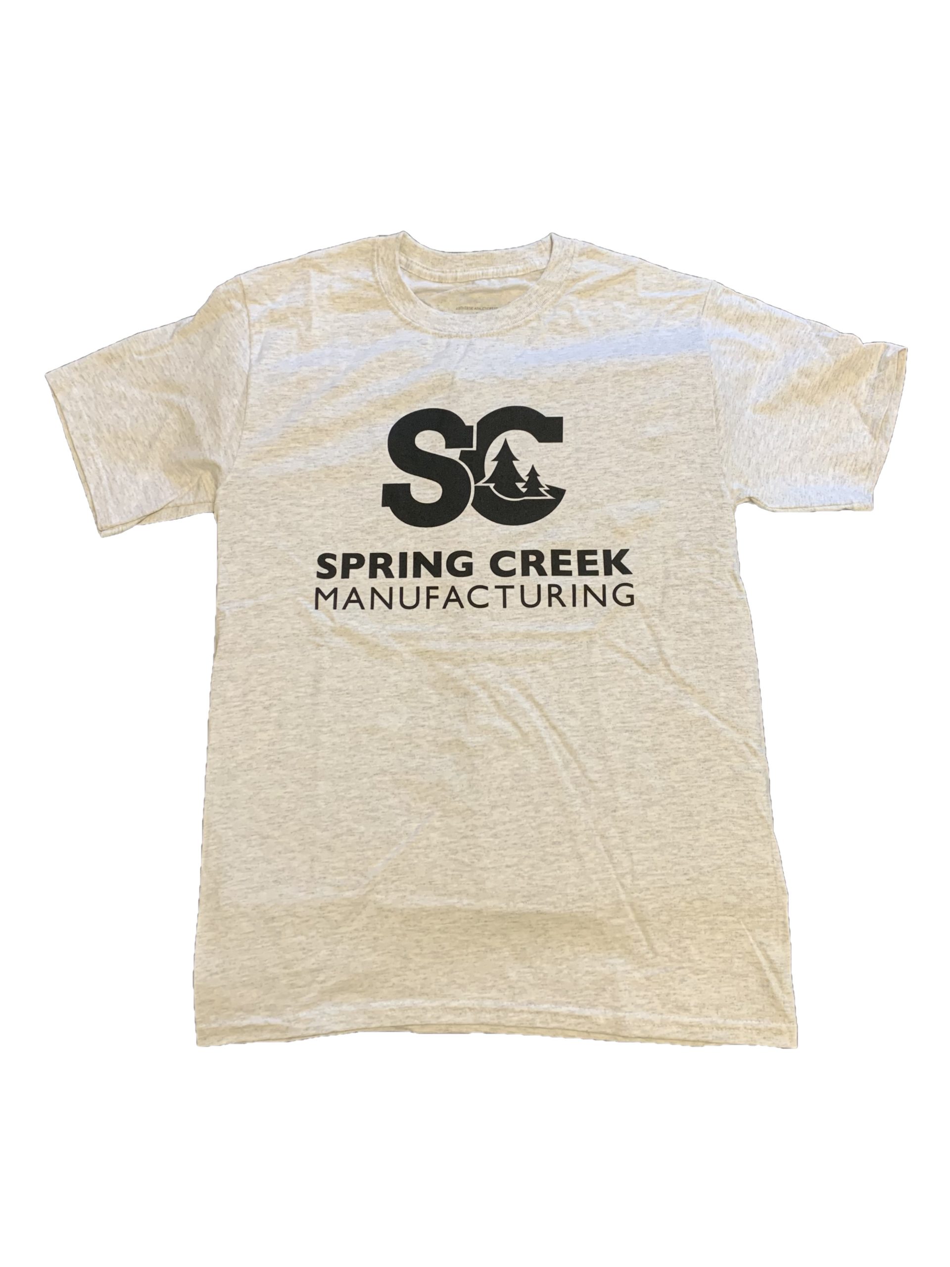 Spring Creek Manufacturing Short Sleeved Logo T-Shirt - Ash